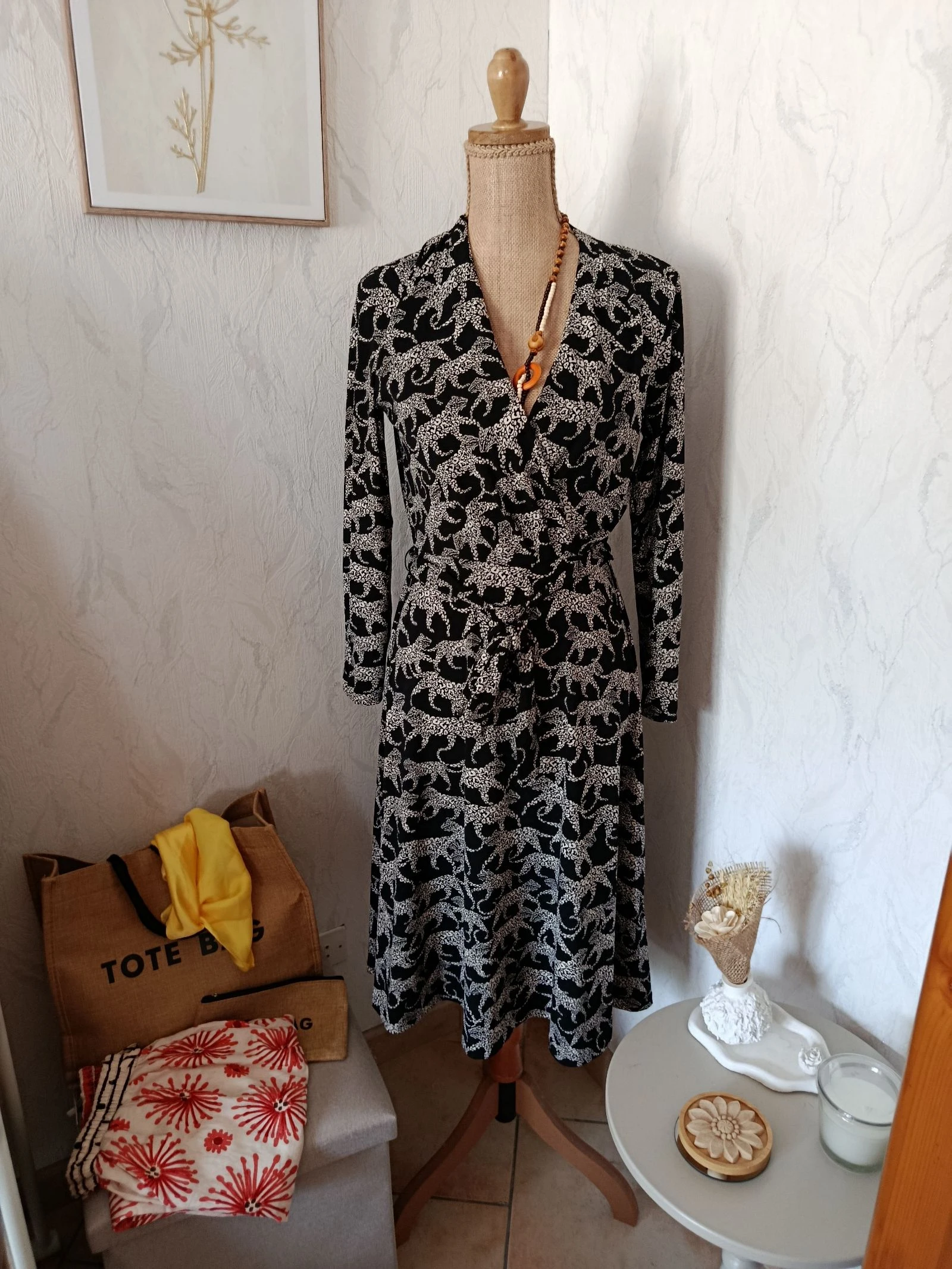 Robe manches longues 